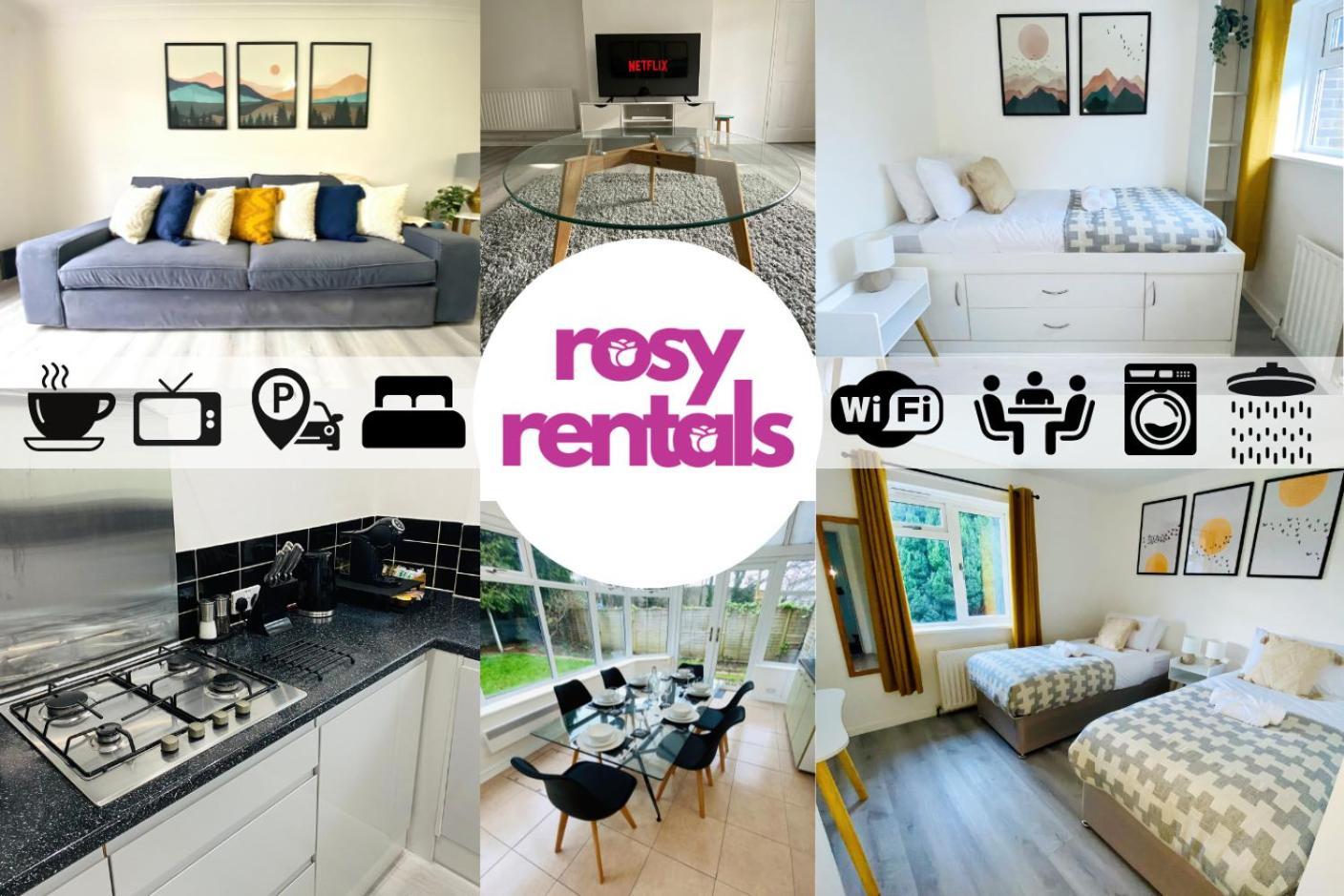 Holiday home In Farnborough With Free Parking, Wifi & Netflix *